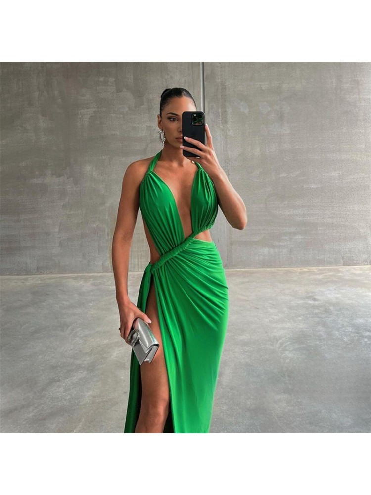 backless maxi dress Gossip